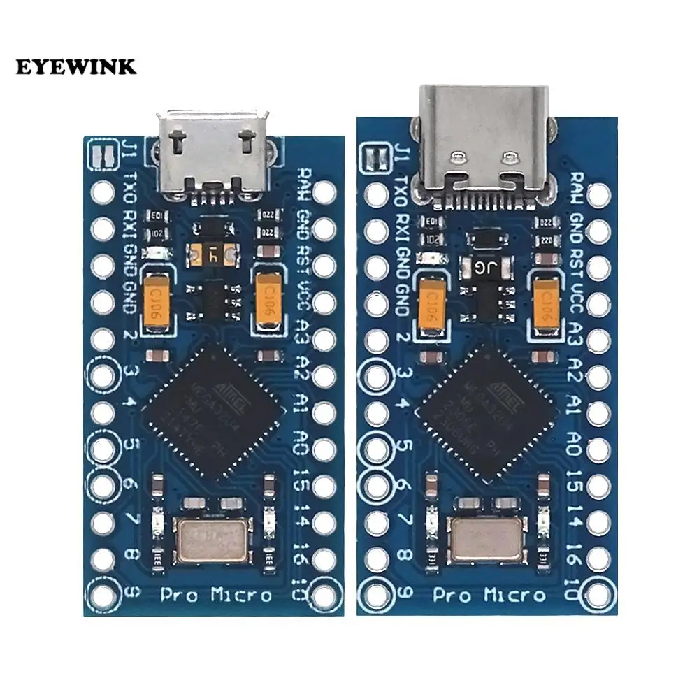 1PCS-Pro-Micro-ATmega32U4-5V-16MHz-Replace-ATmega328-For-Arduino-Pro ...
