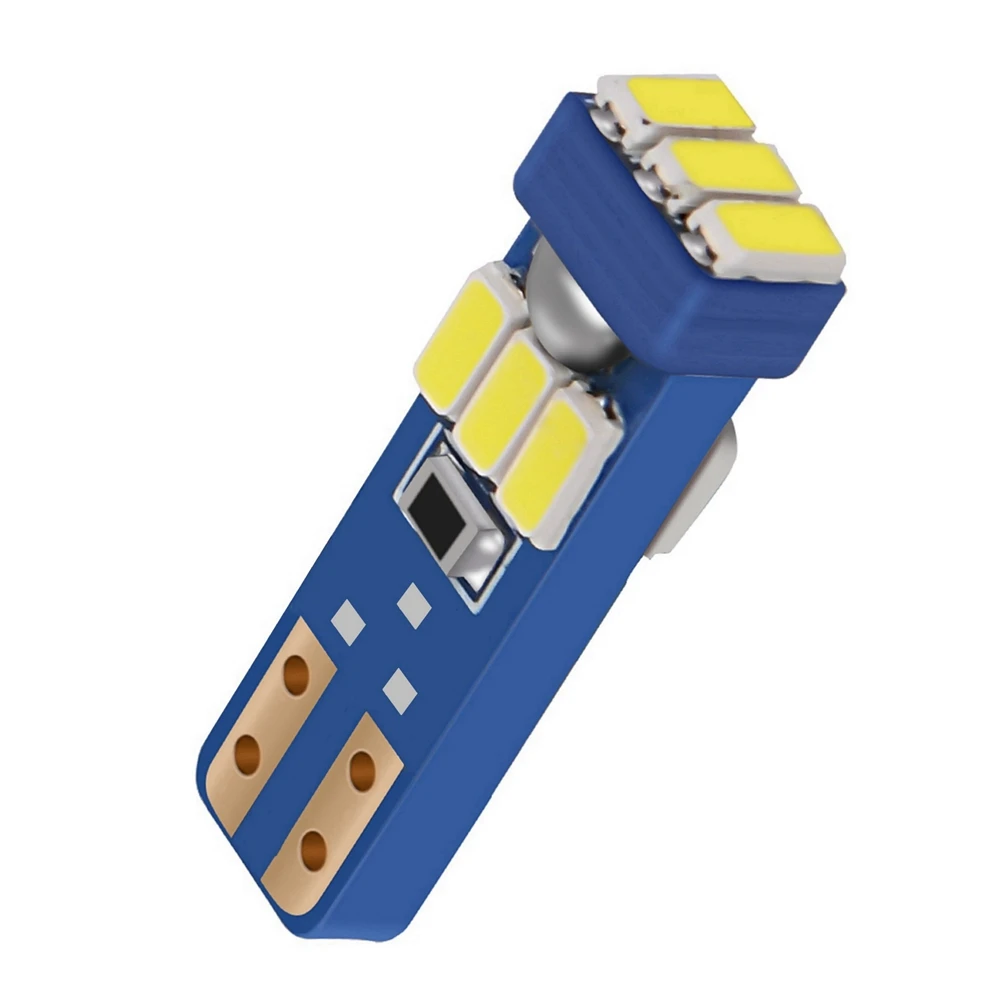 10pcs ���ο� T5 W3W W1.2W W2X2.6d LED ���� Canbus �ڵ��� ���� ����� ���� �ڵ� ��� ���� �³�ȭ ǥ�ñ� ���� ����Ʈ 12V