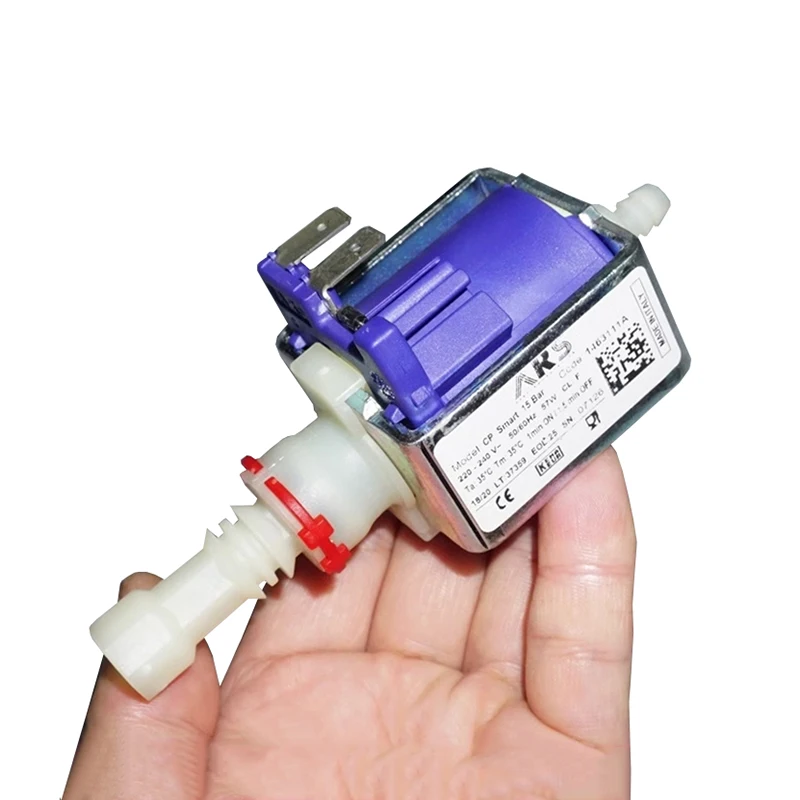 ARS AC 220V-240V 57W Mini Electromagnetic Pump Coffee Machine Water Pump Plunger High Pressure Flow 450 cc/min