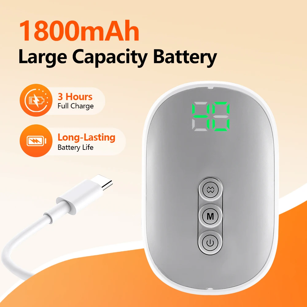 New 4 Mode Wireless Air Pressure Calf Massager Electric Airbag Compresstion Foot Leg Massage Calf Muscle Relax Blood Circulation