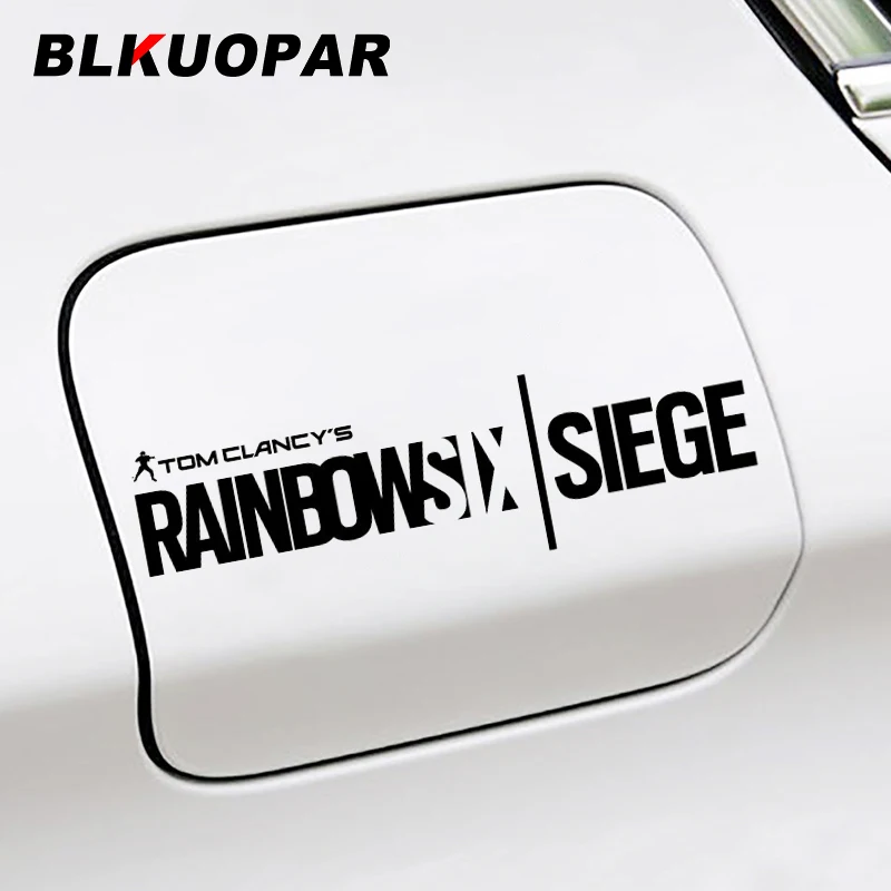 Blkuopar Tom Clancy Rainbow Six Siege: Anno 5 Pass Logo Decalcomania Personalità Adesivi Per Auto Impermeabili Casco Windows Decal Lable