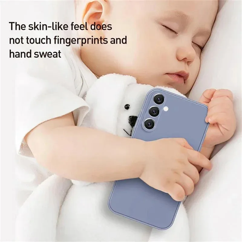 Liquid Silicone Protective Case - Soft Back Cover Shell