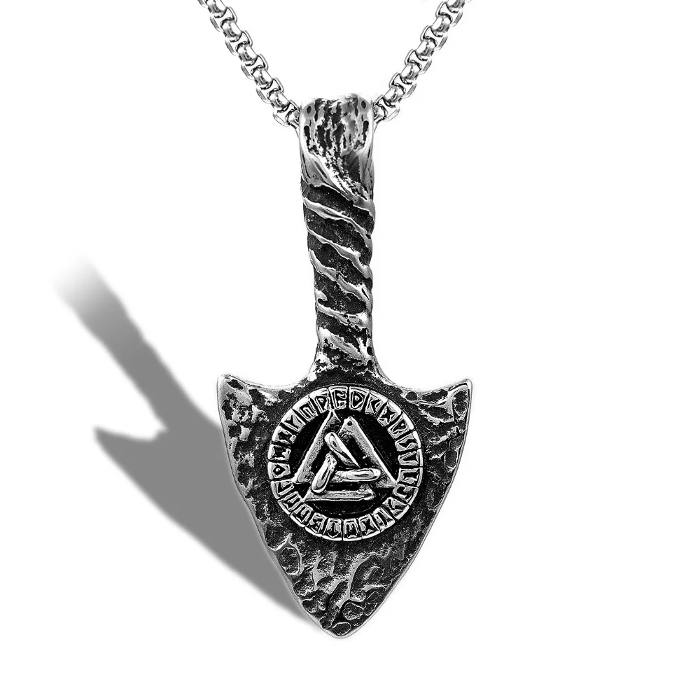 Viking Escudo 925 Colgante De Plata De Ley Nórdico