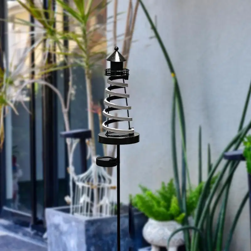 Solar Stake Lights Frog Snail Light House Garden Stake Light Waterproof Solar Garden Lights Landscape Lighting For Pathway Yard 3
