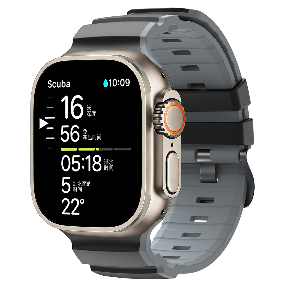 Silicone Sports Bracelet Replacement Strap
