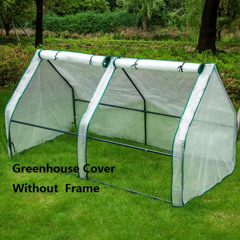 

Frame No 180x90x90CM Dome Spire Flower House Succulent Plants Tunneling Type Sunshine Nursery Shed Thicken Greenhouse Film Cover