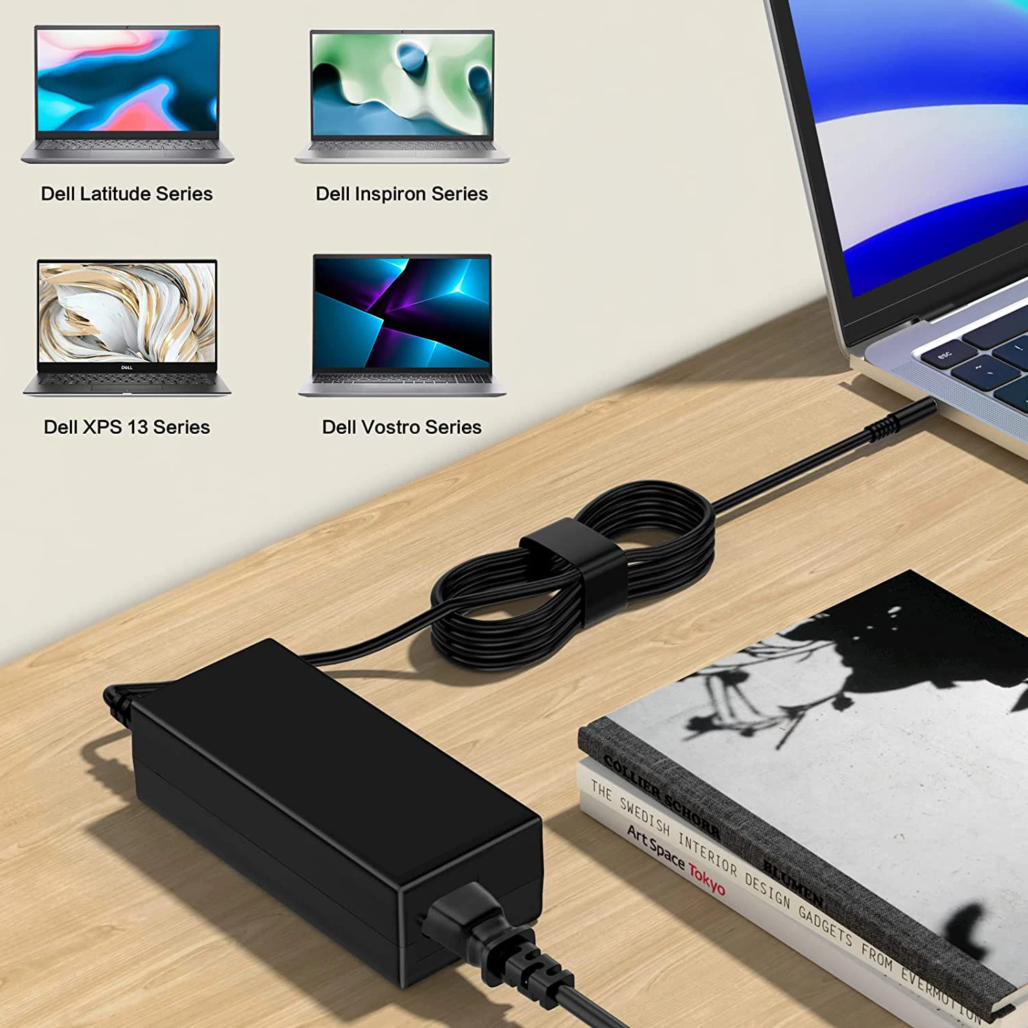 Acアダプター充電器,dell,inspiron 11, 3147, 3148,7348,13,7347