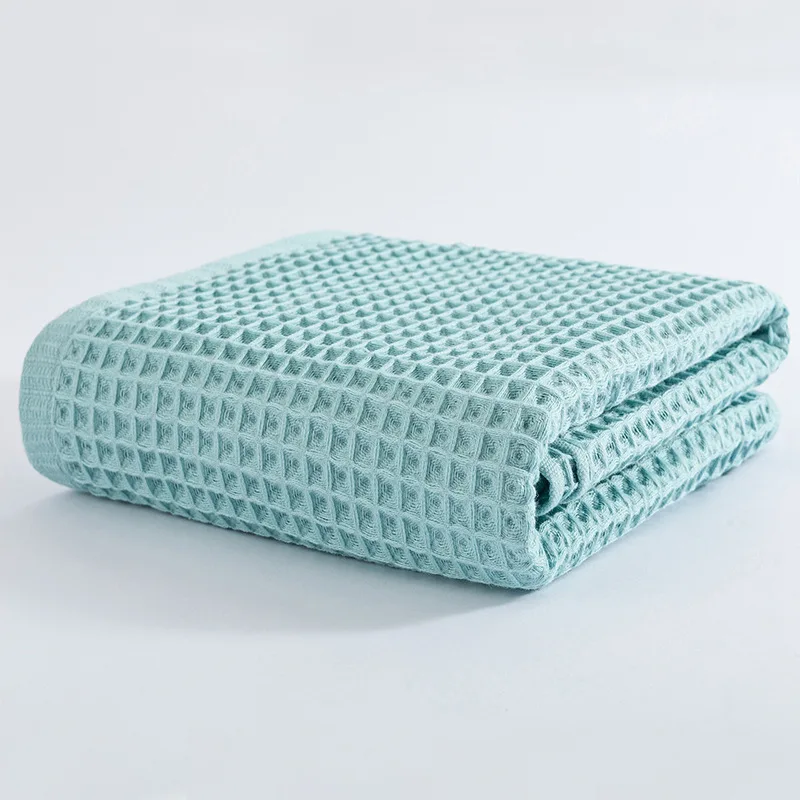 Bath Towel 1 Piece 70x140 Cm 100% Cotton Waffle Bath Towel Adult Soft Absorbent Towel Home Bathroom