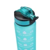 1000ml Water Bottle with Time Scale Outdoor Fitness Sports Bike Water Cup with Straw BPA Free Home Drinking Kettle 5