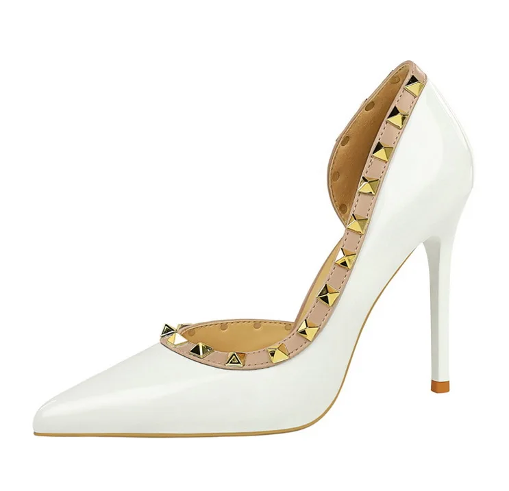 2025 Nuovo Sexy Nero Sottile Tacchi Alti 10.5 Centimetri Scarpe da Donna