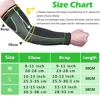 Sports Arm Compression Sleeves Anti-Slip Elbow Support Youth Adult Cycling Basketball Football Volleyball Baseball Tennis Golf 6