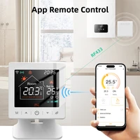 Smart home Wifi thermostat tuya RF wireless gas boiler heating programmable room temperature remote controller with alexa google - Image 4