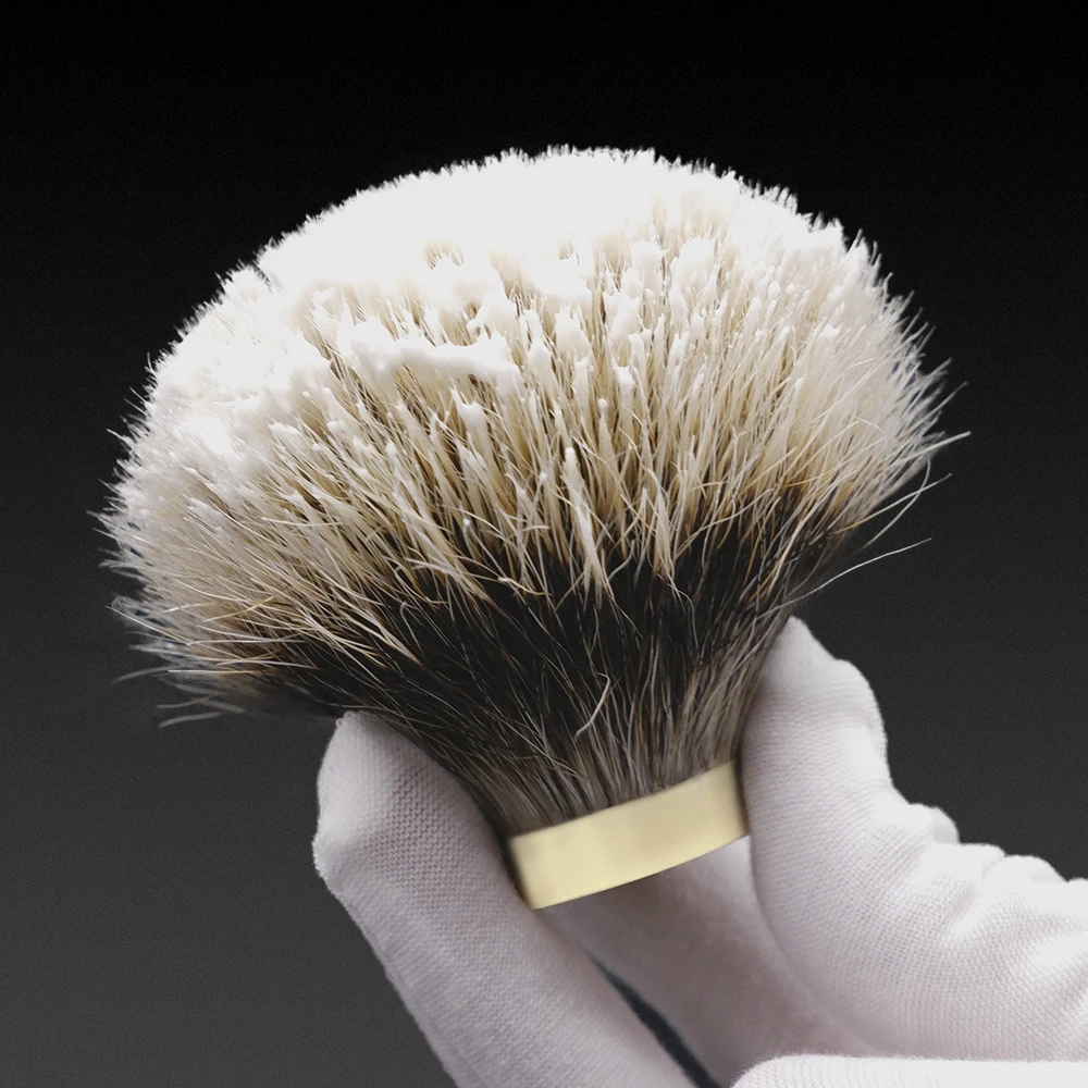 Beard Cleaning Kit GDMG BRUSH SHD Pioneer Bulb Badger Hair Knot Cleaning Beard Tool Wet Shaving Brush Men's Beard Care