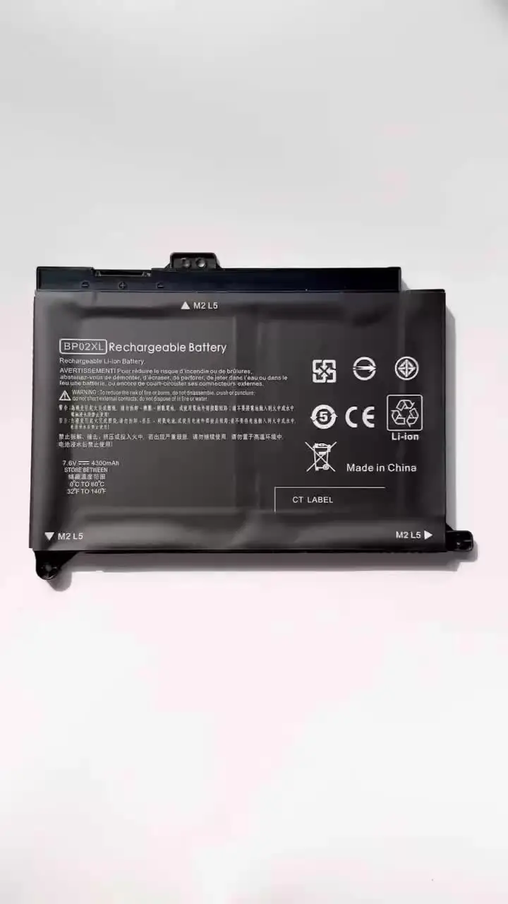 Batteria 5300mAh per HP BP02XL BP02041XL 849569-421 849569-541 849569-542 849569-543 849909-850 HSTNN-UB7B