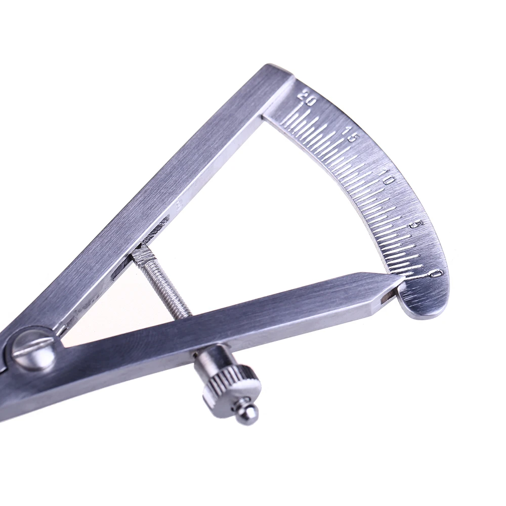 Dentistry Gauge Caliper Medical Surgical Curved Straight Head Stainless Steel Dental Ruler Scale Tool for Measure Lab Instrument S8f84af4b37814b97b44f4dd9da9b6a2dg