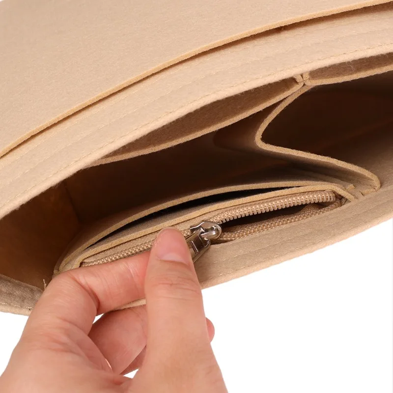 Felt Bags Longxiang Inner Liner Luggage Cosmetics Storage Pouch Women Division Organizing Multifunctional Travel Washing Bag