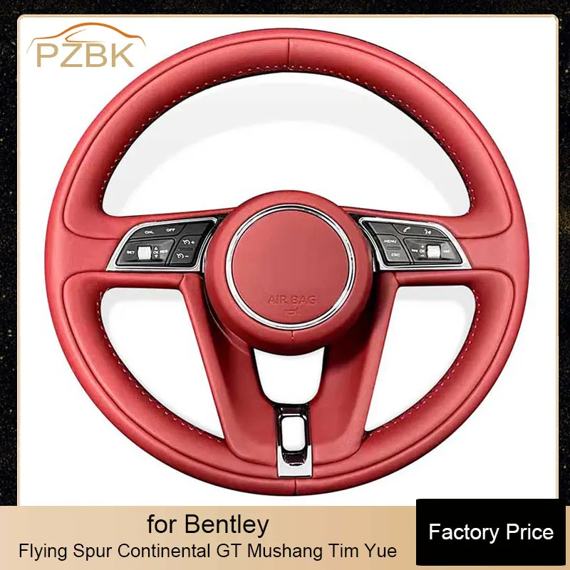 

Car Steering Wheel with Airbag Multi-color Auto Parts for Bentley Continental GT Flying Spur Mushang Tim Yue