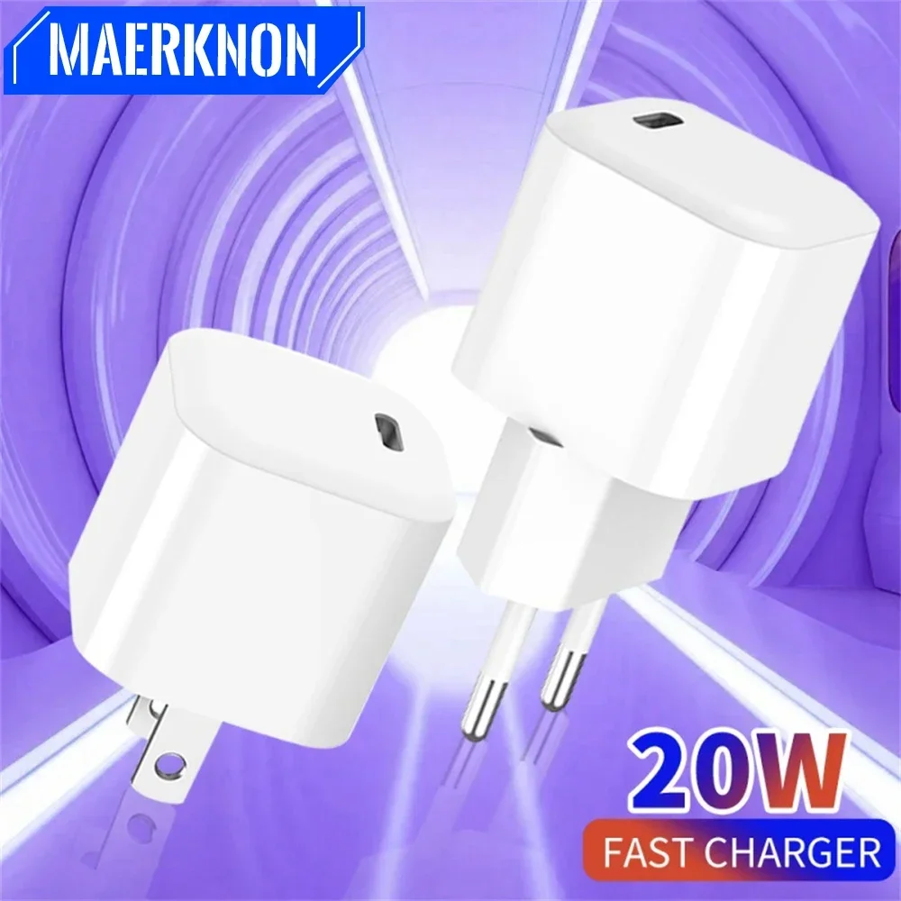 USB C Charger 20W PD Type C Fast Charging Phone Charger Power Adapter For iPhone 15 Pro Max Samsung Xiaomi USB C Quick charger