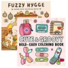 Cute & Groovy Coloring Book for Adults and Youngsters – Bold & Easy Designs for Relaxation, Art Learning, and Cognitive Develop 1