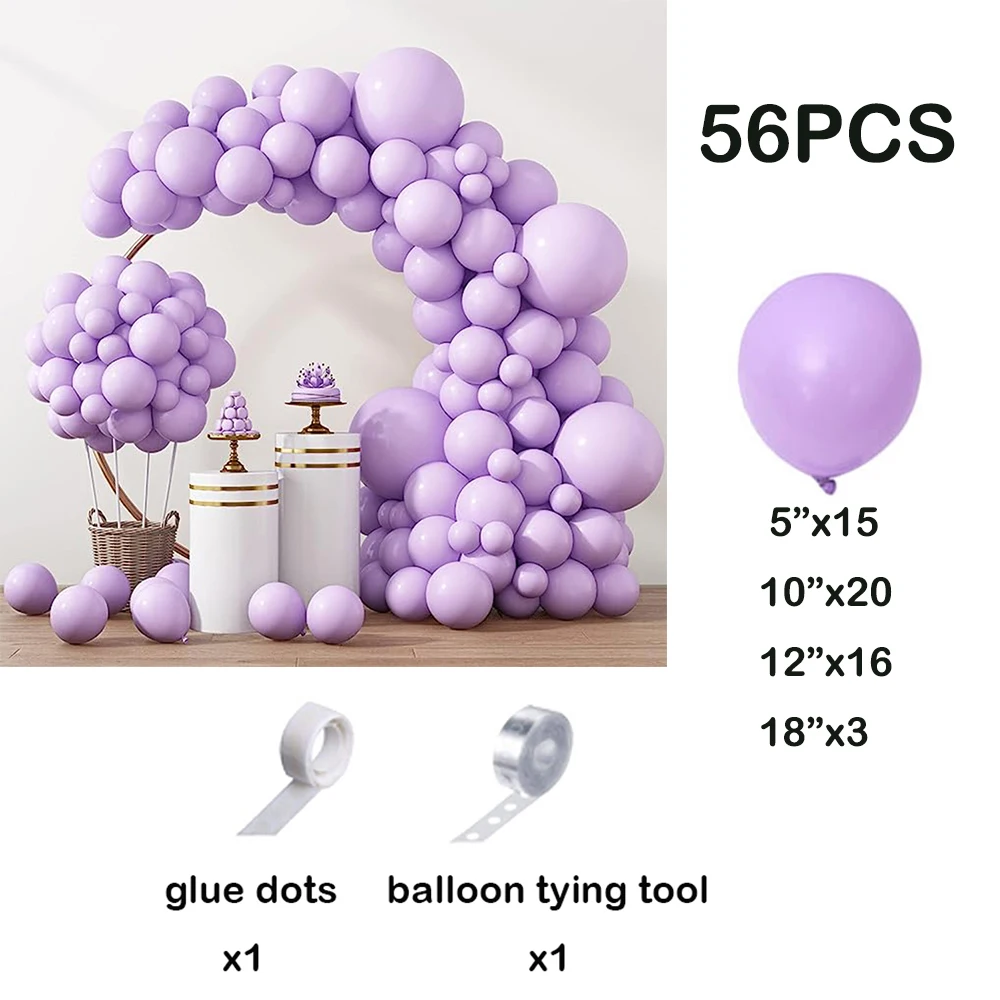 Elegant Pastel Balloon Garland Kit