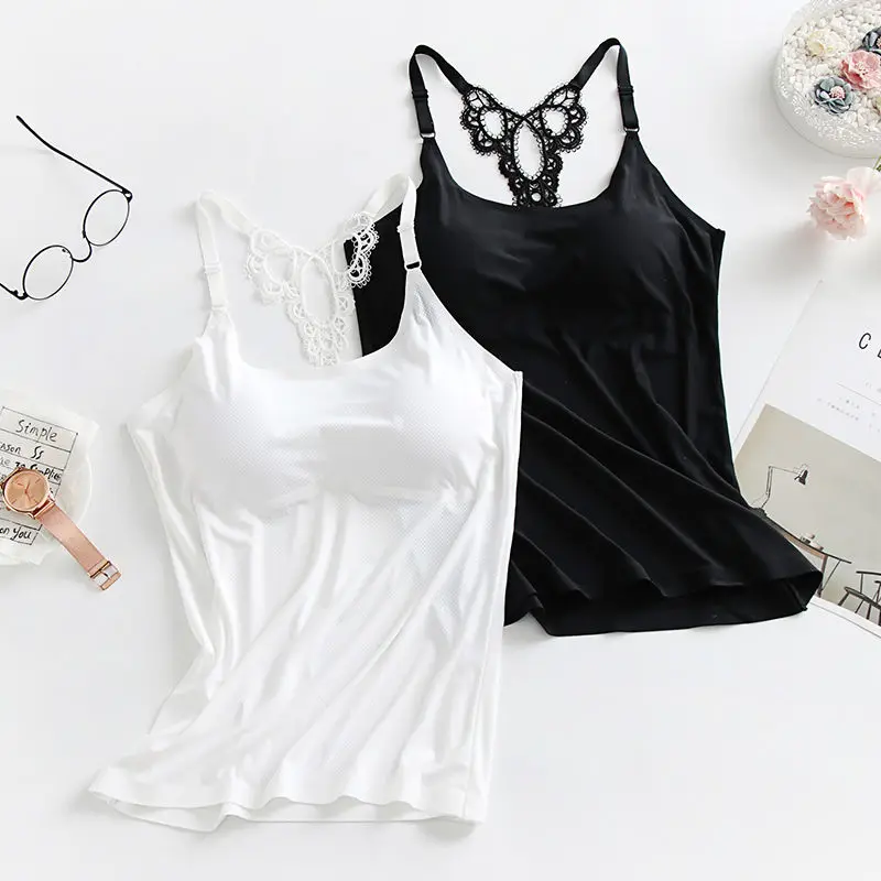 

Женский летний сексуальный топ из вискозы, новинка 2023, женская кофта с накладками на груди, бюстгальтер, бюстье, Бралетт, топ, Женские однотонные майки, топы W40