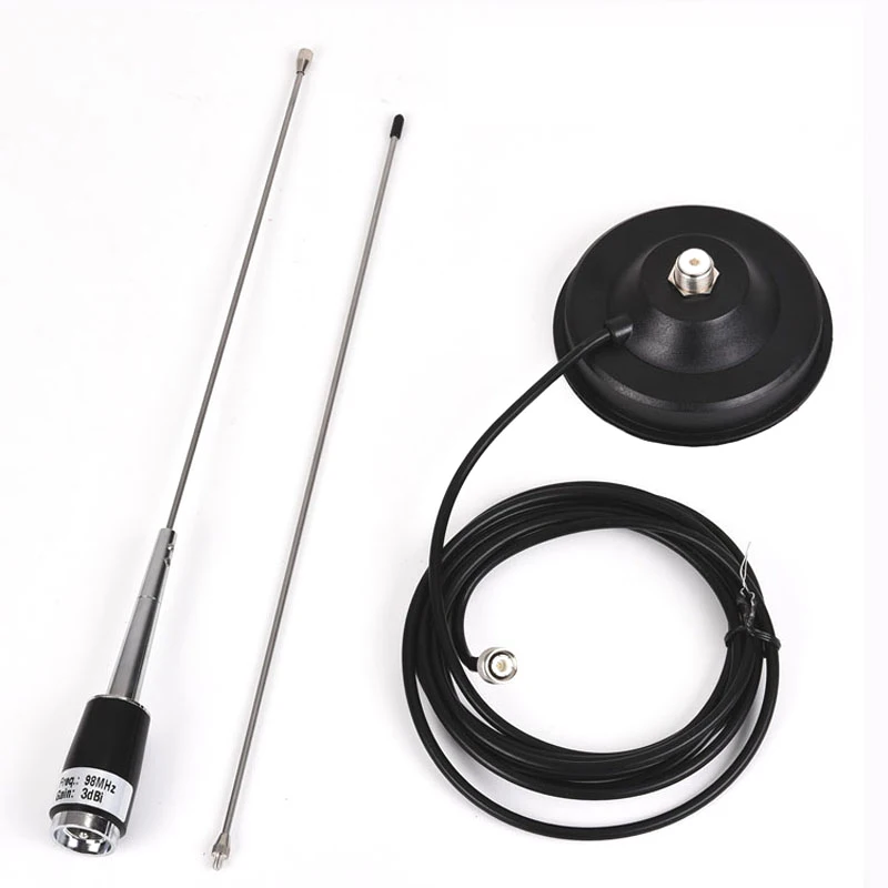 Car Antenna for 5w 7w 15w FM Broadcast Radio Transmitter Center Frequency 98MHz |