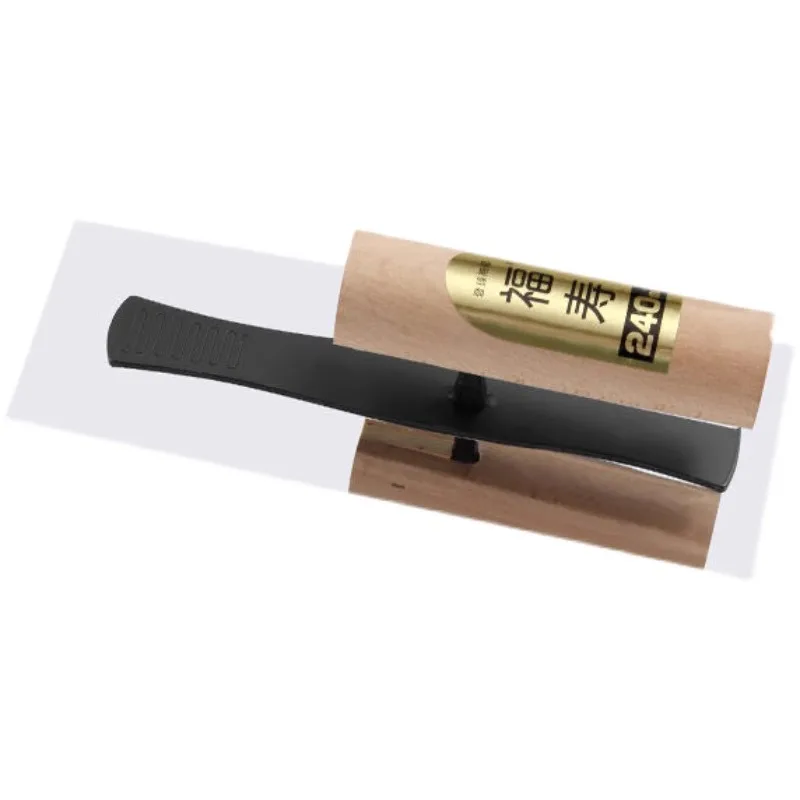 Super Mirror Stainless Steel Plaster Trowel Construction tools Scraping Putty tool plastering trowel plaster knife with wood