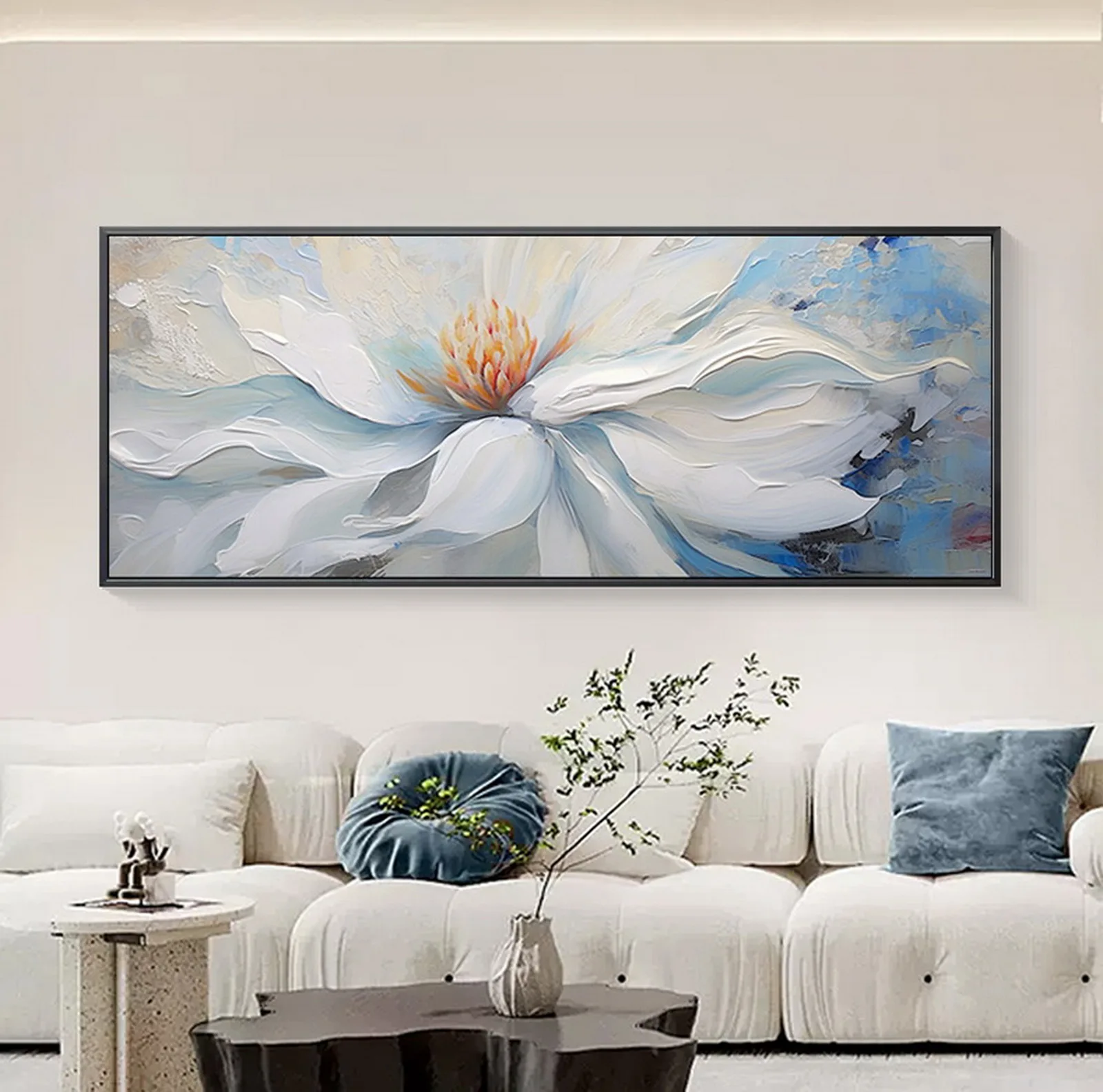 Textured Floral Oil Painting 3