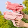 Double Nozzle Children Water Gun Toys Summer Outdoor Beach Pool Fight Game Large Capacity WaterGun for Children Boy Girl Gift 3