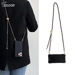 Adjustable Lanyard Liquid Silicone Crossbody Case - Outdoor Cord Strap Cover - iPhone Air (Adjustable)