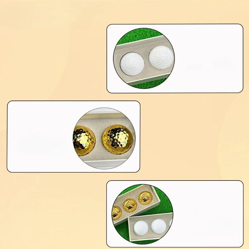 Unique Golf Gift Box Set with Creative Golf sBall Gift Set and Ball Boxes Sets-Golf- for Golfers