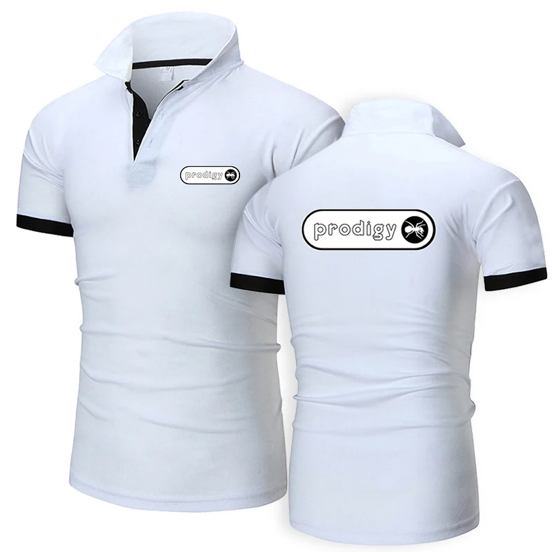 Mens Slim Fit Polo Shirts Casual Solid Color Summer Fashion