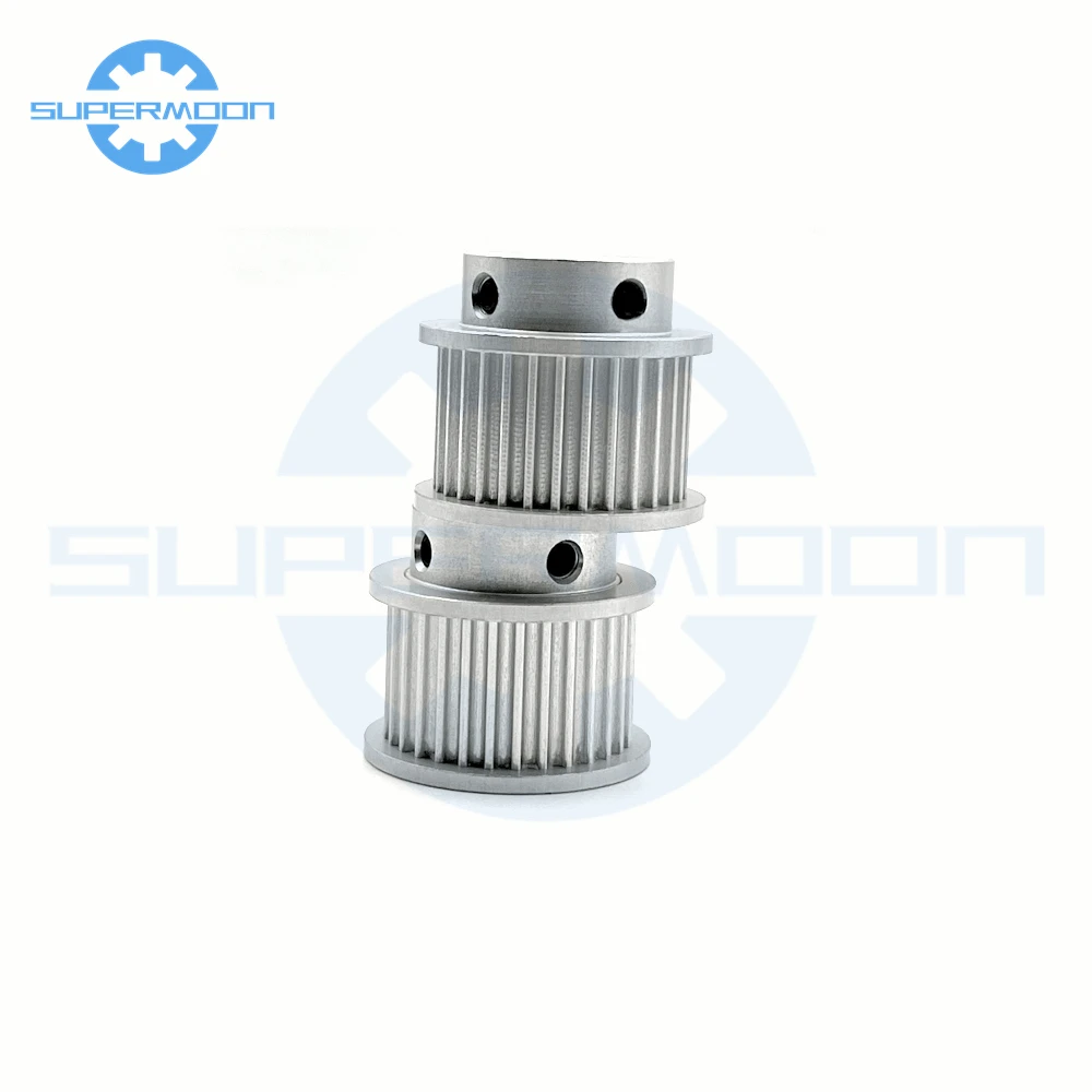 Description Picture 5 of itemHTD 3M 24 Teeth Timing Pulley Bore 4/5/6/6.35/7/8/10/12/12.7mm For Belt Width 6-15mm Aluminum Alloy Transmission Gear Pulley