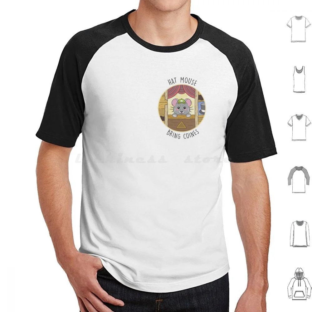 Cappello Mouse (Portare Coines ) T Shirt Uomo Donna Bambini 6Xl Cappello Mouse Stardew Valley Chuckle Fish Agent Ape Stardew Switch