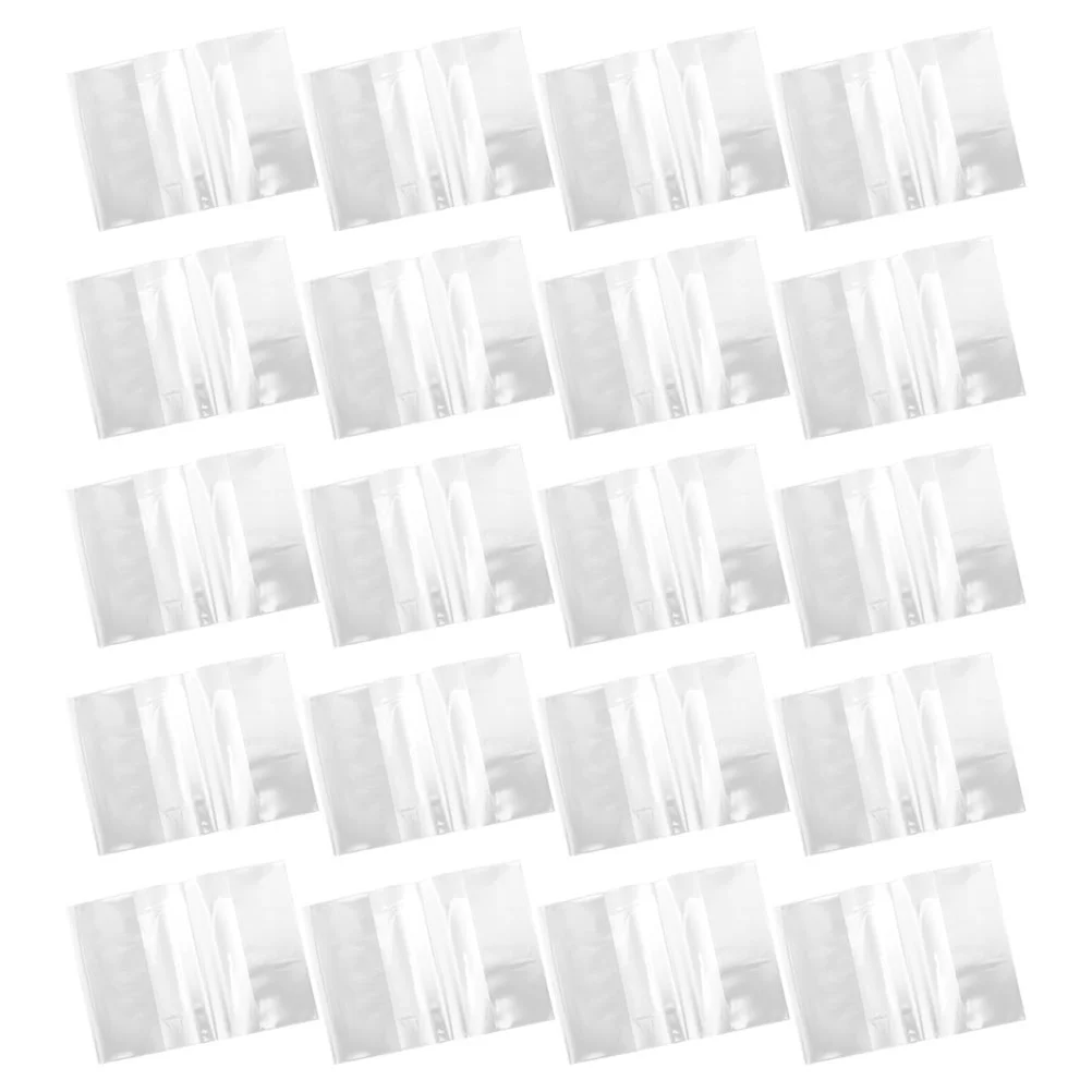 

20 Pcs A5 Account Book Cover Covers for Textbooks Protection Protective Case Self Adhesive Pp