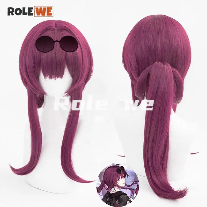 

Honkai Star Rail Game Kafka Cosplay Wig Rose Purple Heat Resistant Synthetic Cosplay Wigs Simulated Scalp Kafka Wigs Cosplay