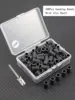 100Pcs Sanding Bands With 1Pcs Metal Shaft Set Nail Drill Bits For Remove Nail Polish Gel Dead Skin Calluses Cutter Drill Bit 4
