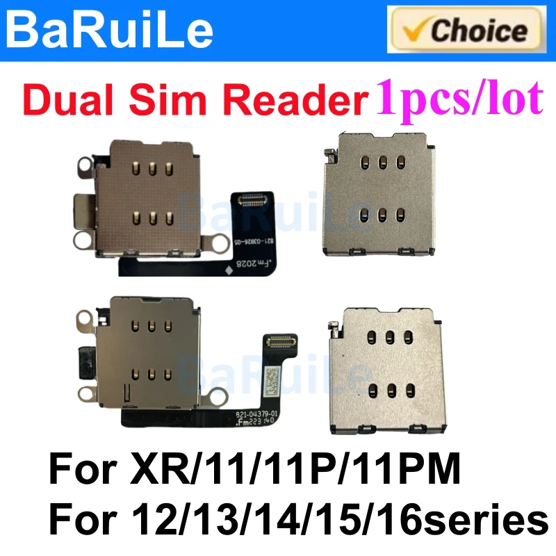 BaRuiLe Dual SIM Card Slot Socket Inner Adapter