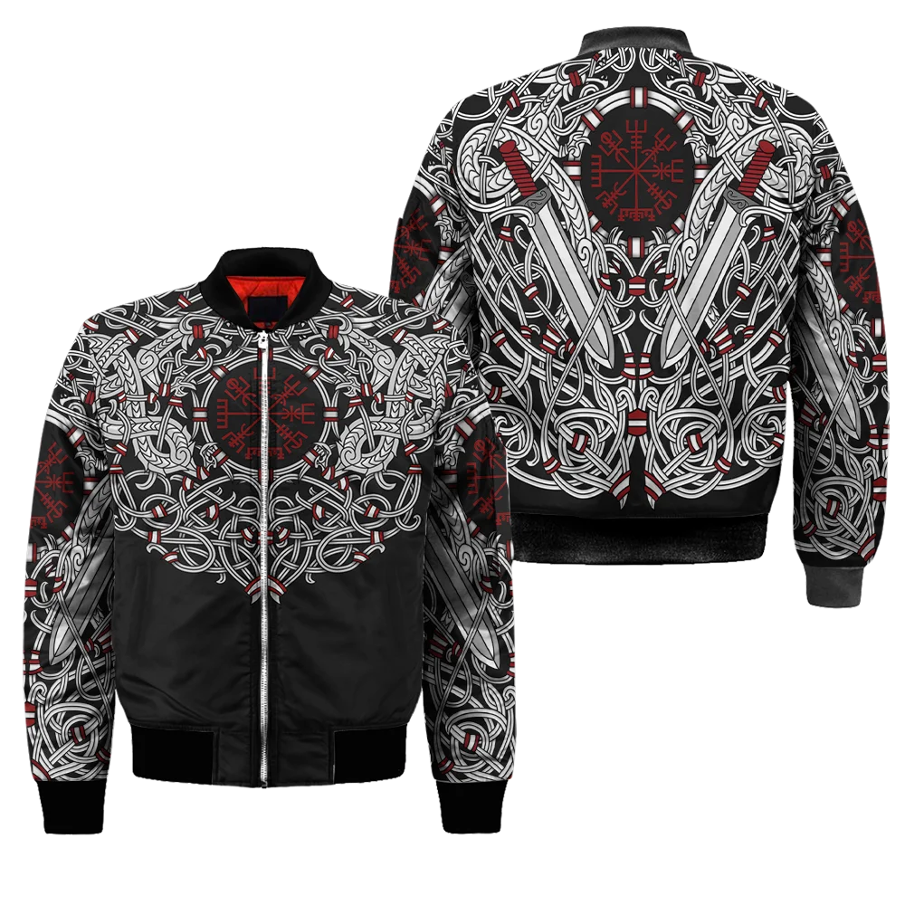 Herbst/Winter Männer Bomber Jacke Tattoo Spirale Drachen Lava 3D All Over Gedruckt Zip Sportswear Unisex Casual Zipper Jacke WP34 – Detail 16