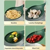 Large, Thickened, Long-handled Strainer Spoon for Draining Noodles and Dumplings in A Household Kitchen Kitchen Tools 2