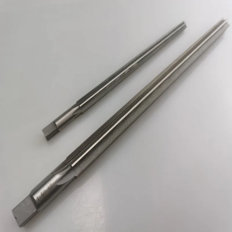HSS extension 1:50 taper machine reamer 3-16mm, manual reamer for machine tool hole expansion and precision cutting 6