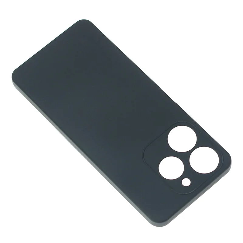 Frosted Black Silicone TPU Case - Soft Shell Protective Cover