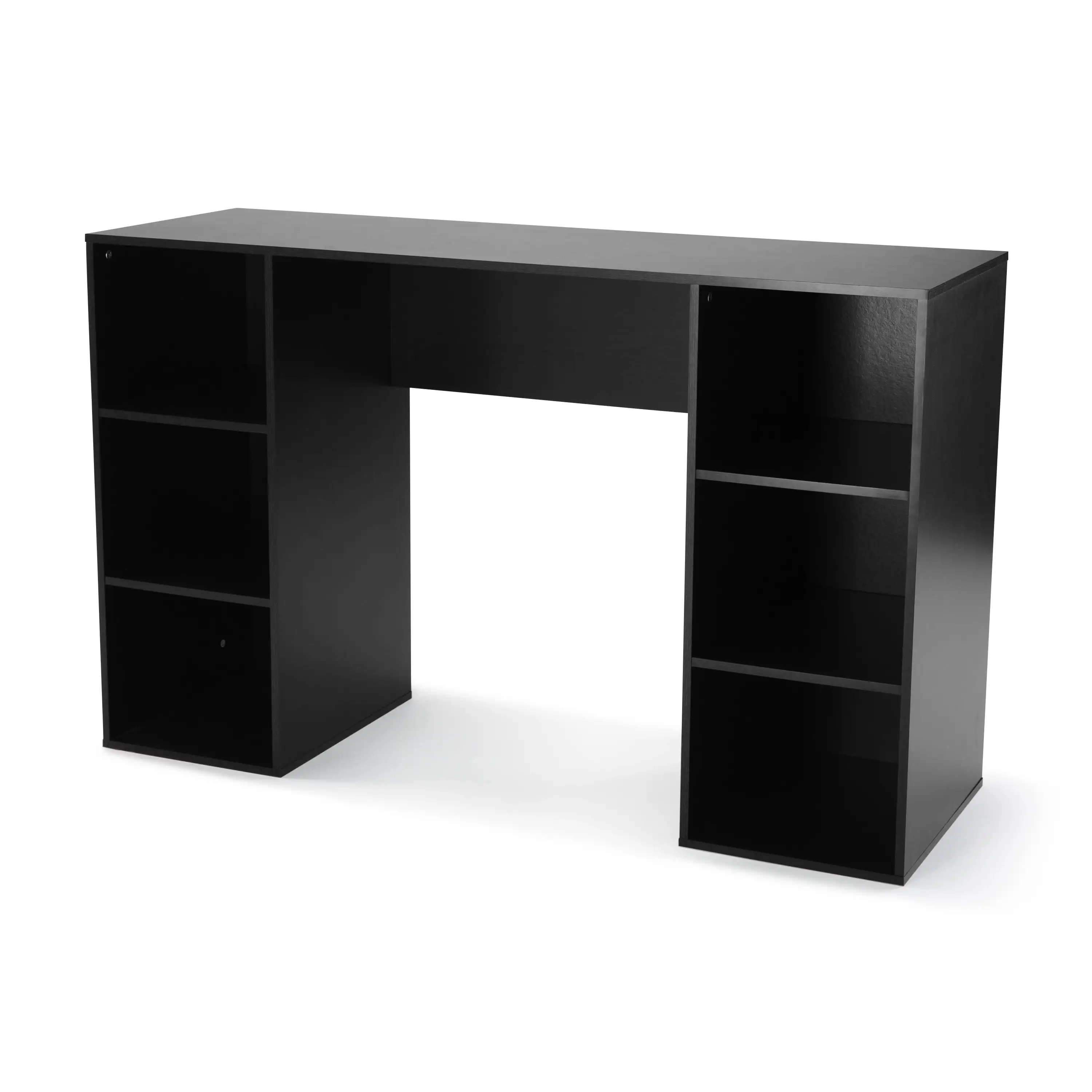 

Mainstays 6-Cube Storage Computer Desk, True Black Oak