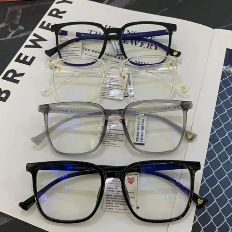 2023 Women Men Anti Blue Light Transparent Computer Glasses Frame Round Eyewear Blocking Glasses Optical Spectacle Eyeglass