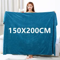 Serviette de bain en microfibre Extra Large, serviette de sport super absorbante et douce à séchage rapide pour salon de beauté d'hôtel et sauna 1