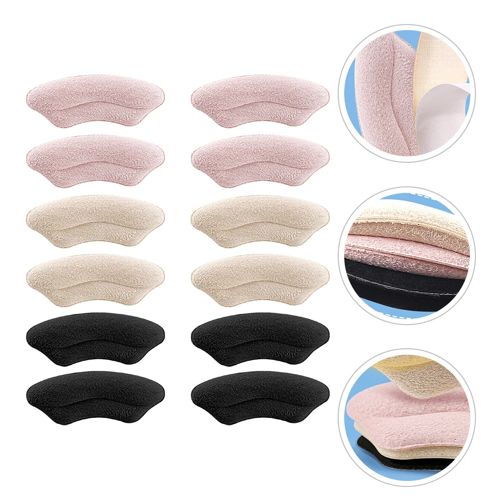 

Shoe Heel Pads Grips for Womens Shoes That Are Too Big Inserts Toe Cushions Back of