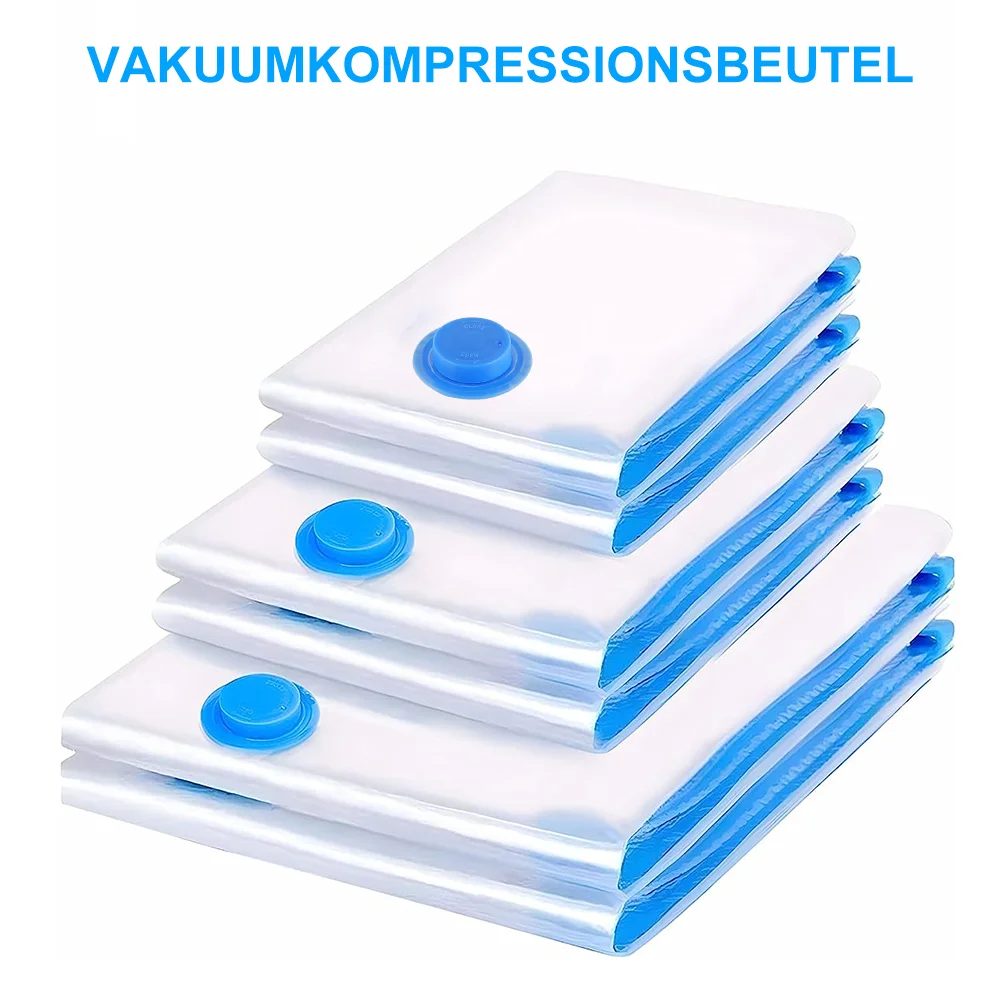 40 x 60 cm/60 x 80 cm/80 x 120 cm Vakuum-Aufbewahrungsbeutel, platzsparende Beutel, Aufbewahrung, Vakuum-Dichtungspaket, faltbar, komprimierte Organizer-Tasche – Detail 2