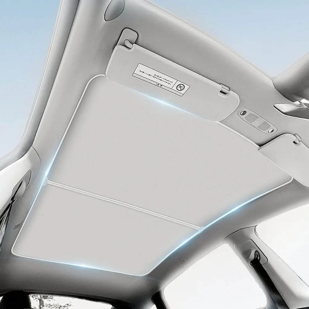 

Для Tesla Model 3 highland Model Y Новая модернизированная застежка из льда солнцезащитные оттенки стеклянная зеркальная передняя задняя люстра