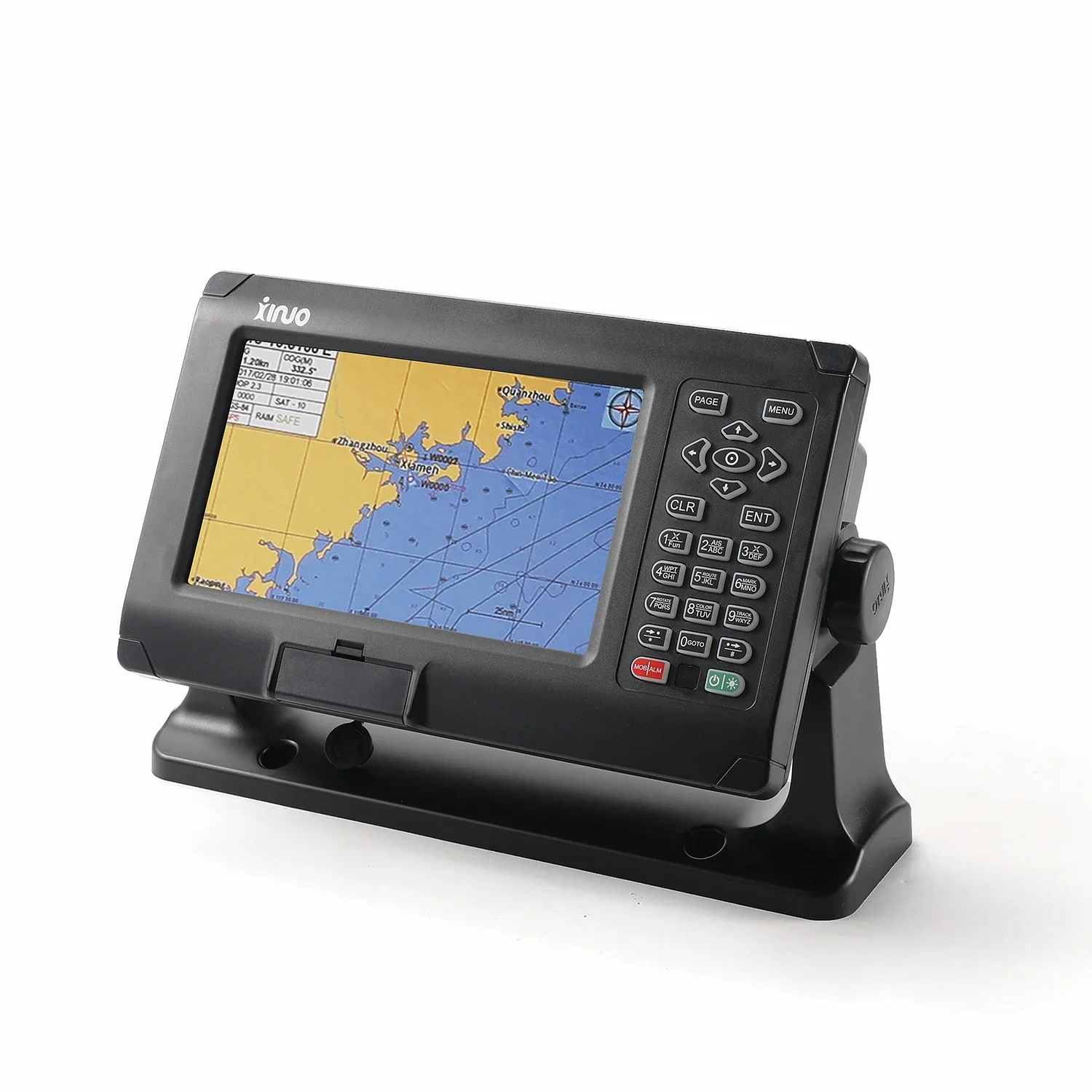 Hot XF-808B XINUO XF-808B 8-Inch Marine GPS Plotter Marine Supplier AIS class B Chart Plotter with Map Chart sea