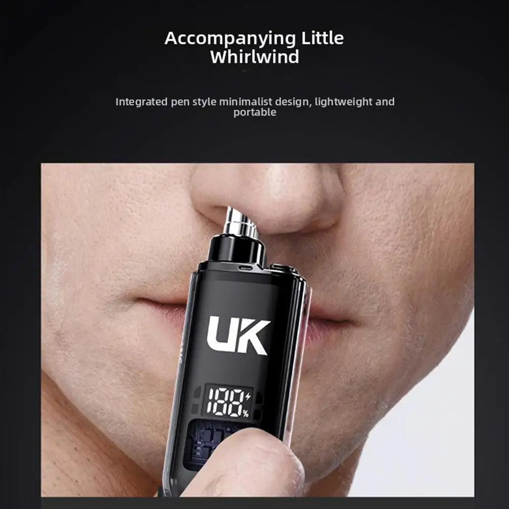 영국 신형 디지털 디스플레이 전기 코털 트리머 USB 충전 코털 정리기 유니섹스 코털 제거기 3가지 색상